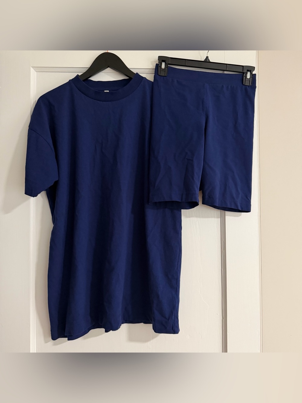 Free People Hot Shot T-Shirt & Biker Short Set